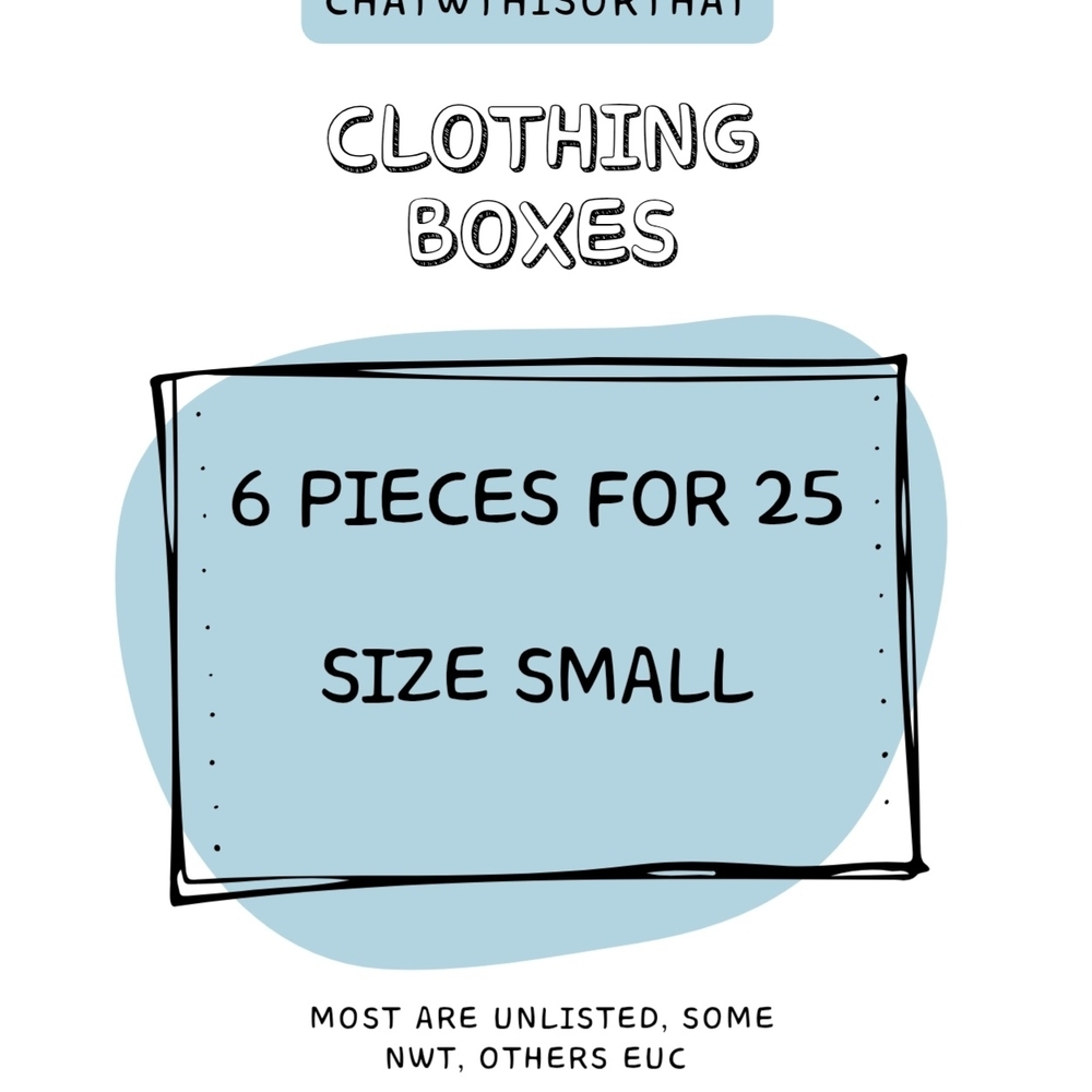 Women's Clothing Bundle Box - 6 Pieces S For $25